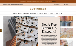 Cottoneerfabrics.com thumbnail