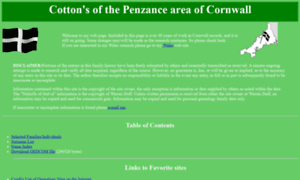 Cottonfamilygenealogy.net thumbnail