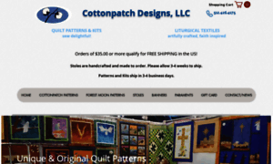 Cottonpatch-designs.com thumbnail