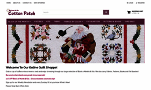 Cottonpatchfabrics.com thumbnail
