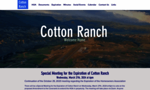 Cottonranch.org thumbnail