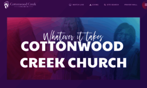 Cottonwoodcreek.org thumbnail