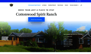 Cottonwoodspiritranch.com thumbnail