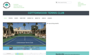 Cottonwoodtennisclub.com thumbnail