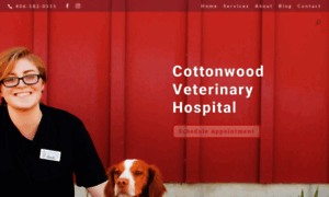 Cottonwoodvetbozeman.com thumbnail