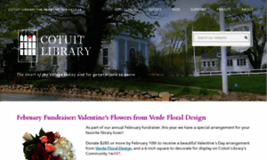 Cotuitlibrary.org thumbnail