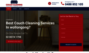 Couchcleaningwollongong.com.au thumbnail