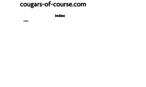Cougars-of-course.com thumbnail