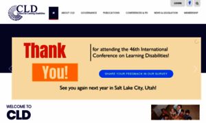 Council-for-learning-disabilities.org thumbnail