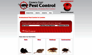 Councilcostpestcontrol.co.uk thumbnail