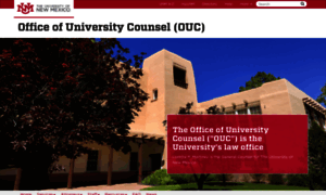 Counsel.unm.edu thumbnail