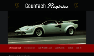 Countach-register.com thumbnail