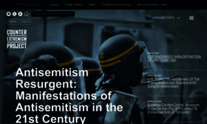 Counterextremism.com thumbnail