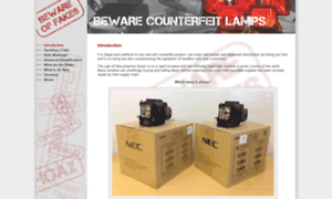 Counterfeitlamps.com thumbnail