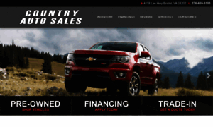 Countryautosalesinc.com thumbnail