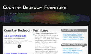 Countrybedroomfurniture.org thumbnail