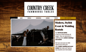 Countrycreekfarmhousetables.com thumbnail