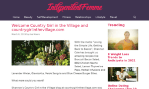 Countrygirlinthevillage.com thumbnail