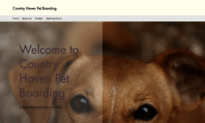 Countryhavenpetboarding.com thumbnail