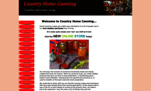 Countryhomecanning.com thumbnail