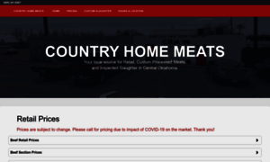 Countryhomemeats.com thumbnail