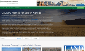 Countryhomesofkansas.com thumbnail