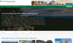 Countryhomesofmaryland.com thumbnail