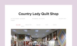 Countryladyquiltshop.com thumbnail