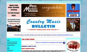 Countrymusicbulletin.com.au thumbnail