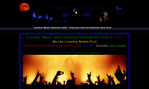 Countrymusicfestivals.net thumbnail