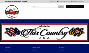Countryscentscandles.com thumbnail