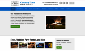 Countrytimepartyrentals.com thumbnail