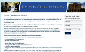 Countyclerkrecords.com thumbnail