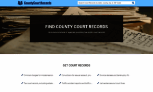 Countycourtrecords.org thumbnail