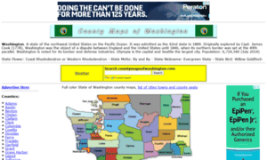 Countymapsofwashington.com thumbnail