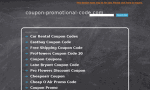 Coupon-promotional-code.com thumbnail