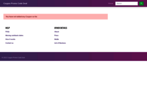 Couponpromocodedeal.com thumbnail
