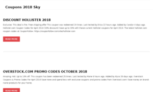 Coupons2018sky.com thumbnail