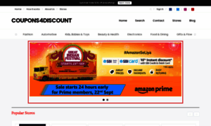 Coupons4discount.in thumbnail