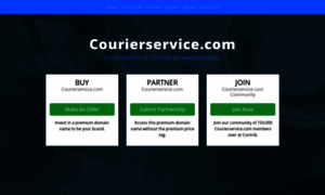 Courierservice.com thumbnail