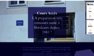 Cours-acces.fr thumbnail