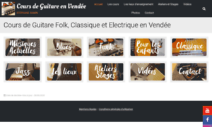 Cours-de-guitare-vendee.com thumbnail