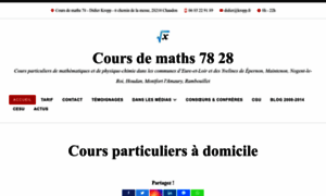 Cours-de-maths-78.fr thumbnail