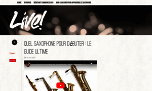 Cours-saxophone.com thumbnail