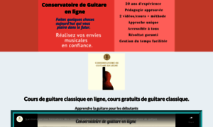 Coursdeguitareclassique.com thumbnail