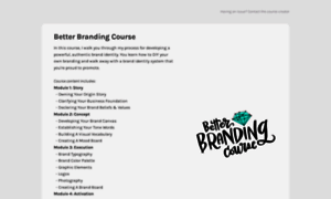 Course.betterbrandingcourse.com thumbnail