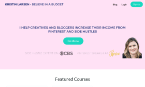 Courses.believeinabudget.com thumbnail