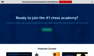 Courses.chessuniversity.com thumbnail