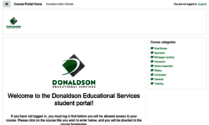 Courses.donaldsoneducation.com thumbnail