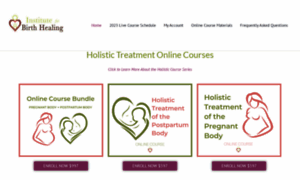 Courses.instituteforbirthhealing.com thumbnail